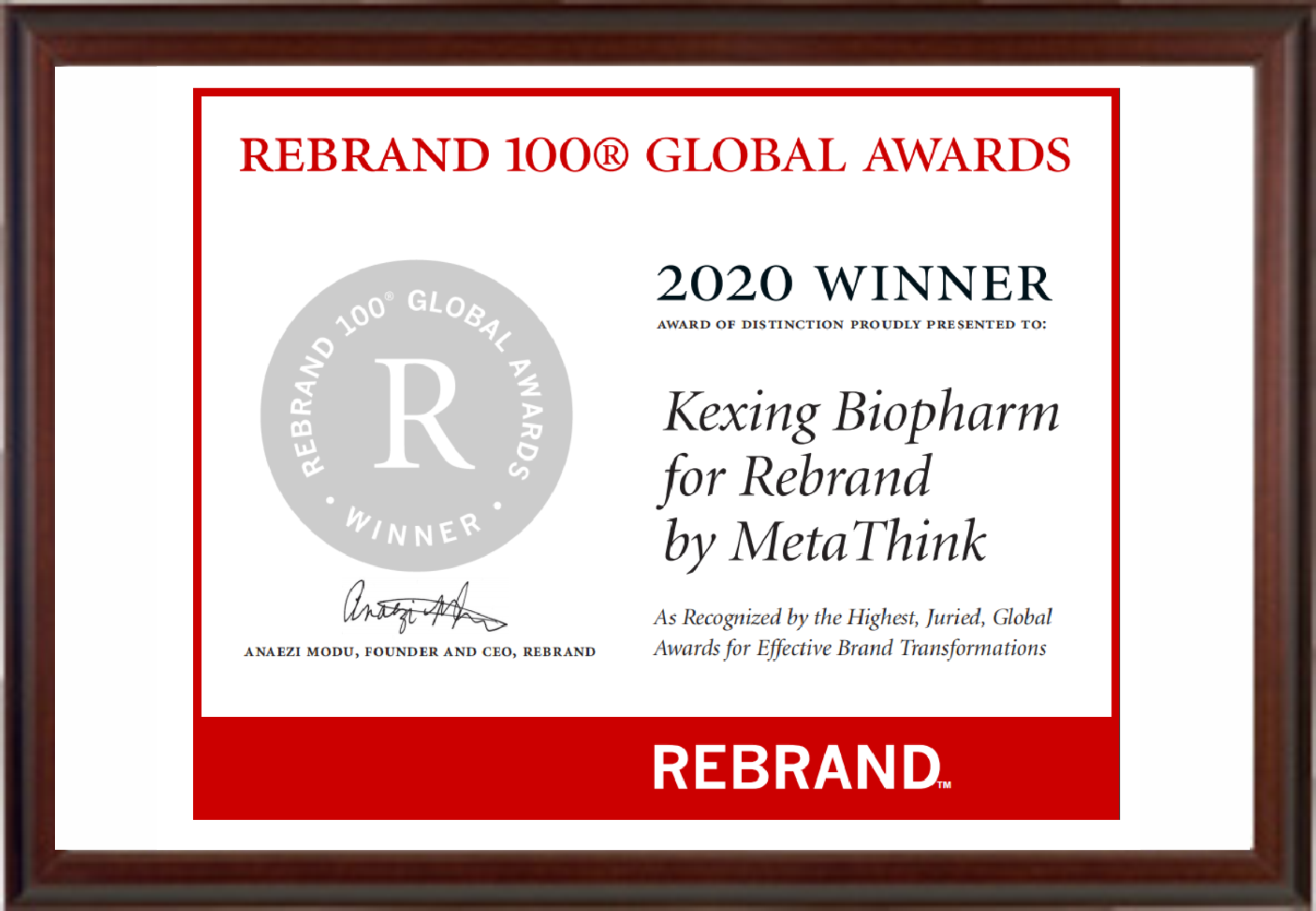 REBRAND 100® GLOBAL AWARDS